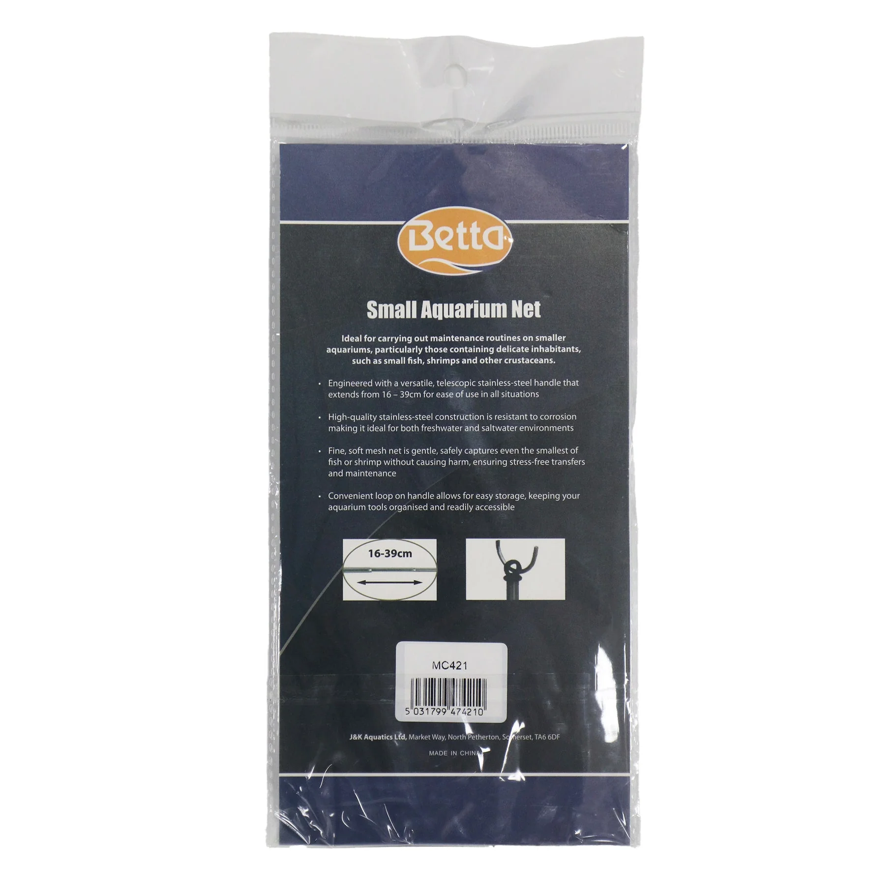 Betta Small Square Extendable Net - Image 4