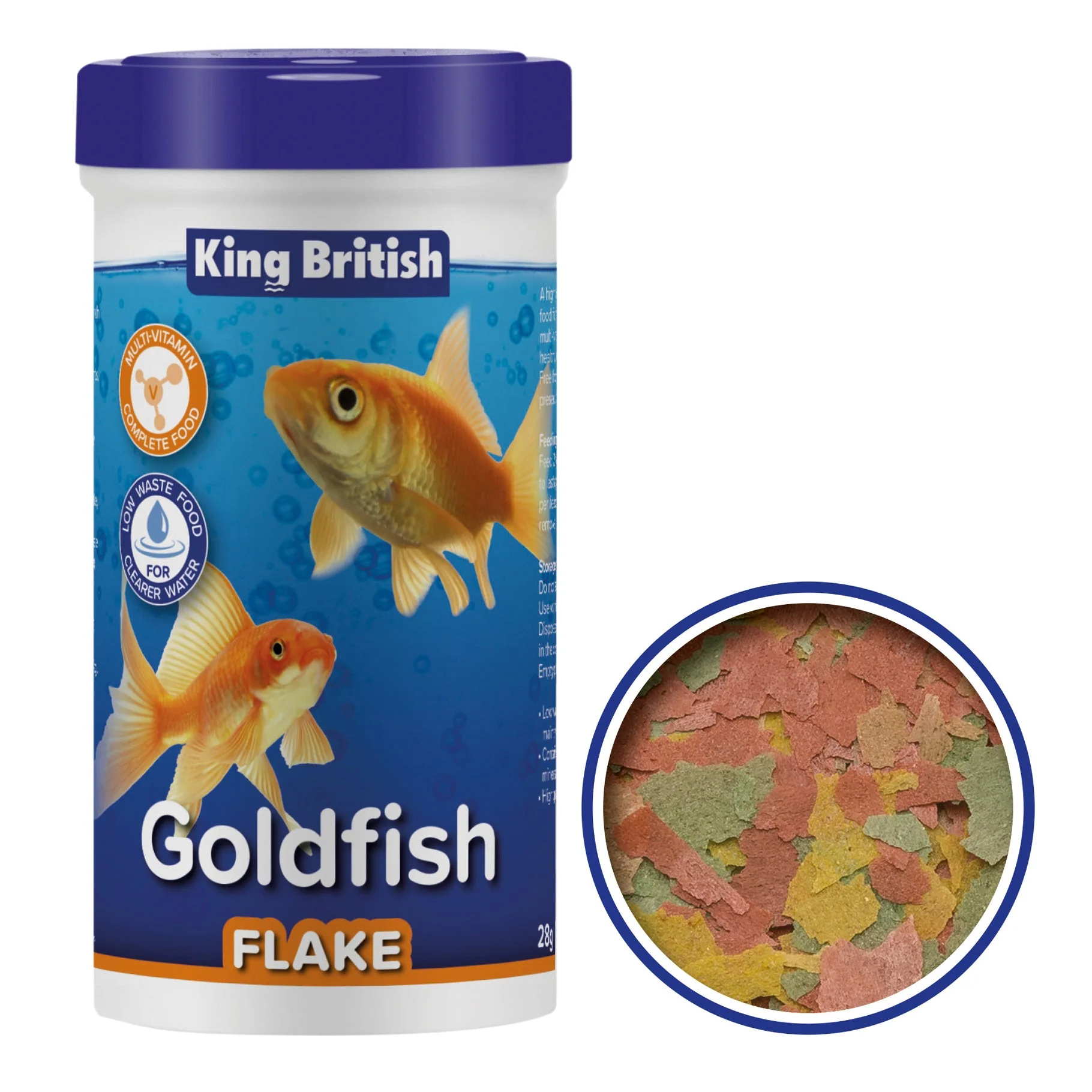 King British Goldfish Flakes - Image 3