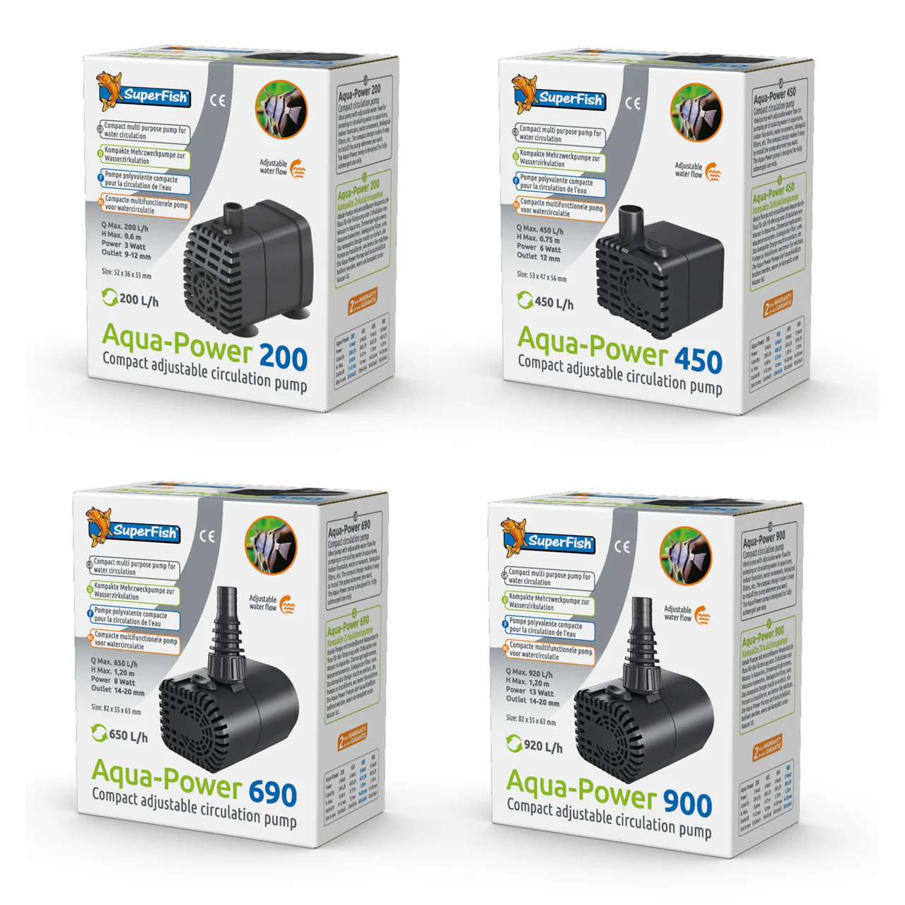 Superfish Aqua-Power Circulation Pumps