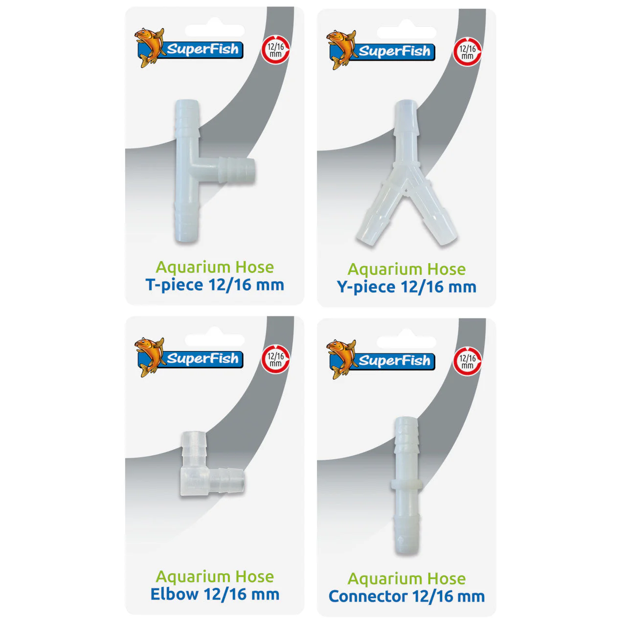 Superfish Hose Connectors 12/16mm