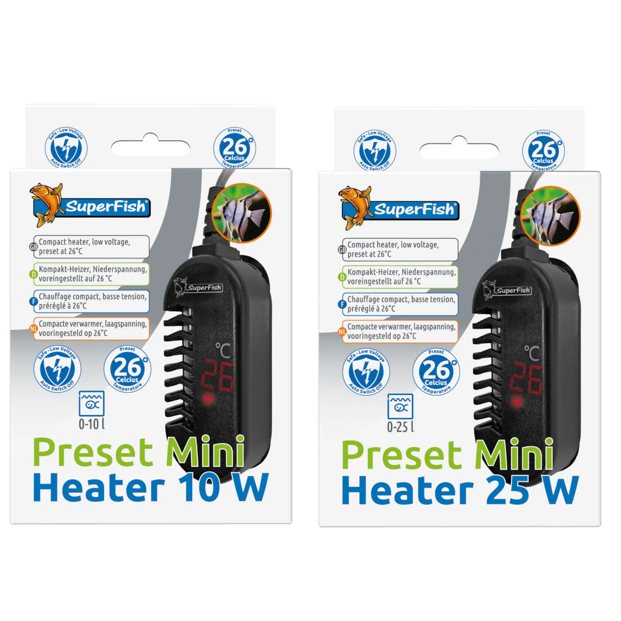 Superfish Preset Mini Heater
