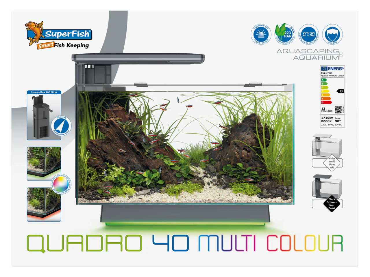 Superfish Quadro 40 Multi-Colour LED - Image 2
