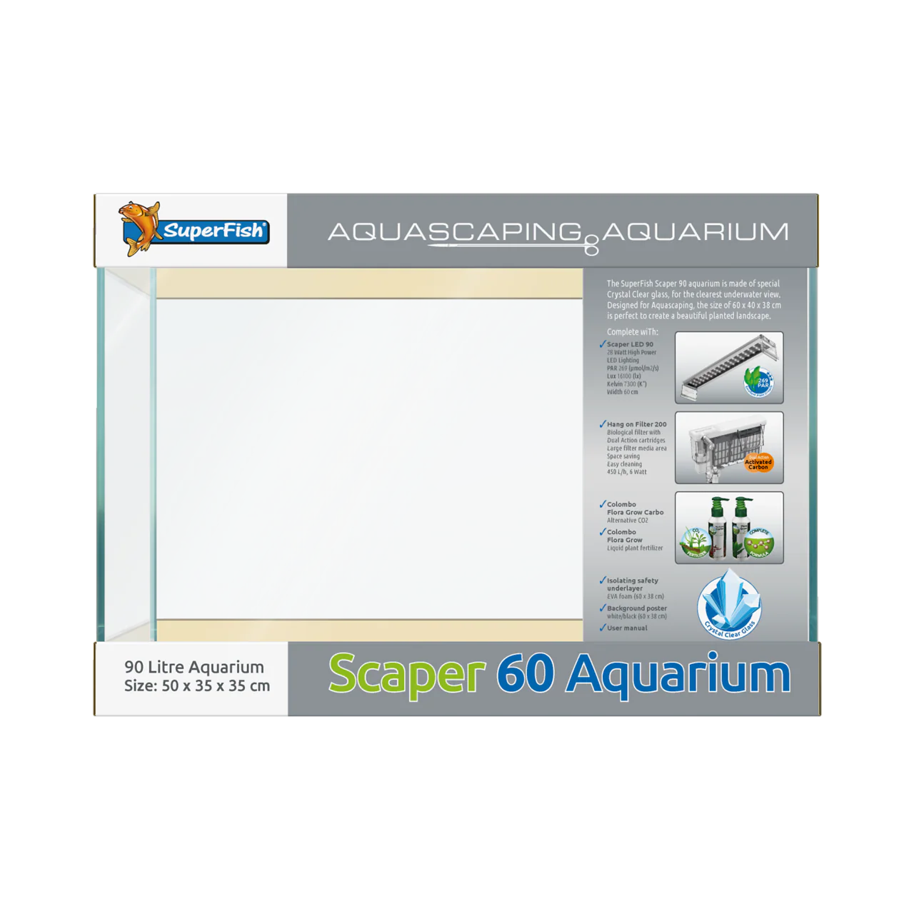 Superfish Scaper 60 Aquarium