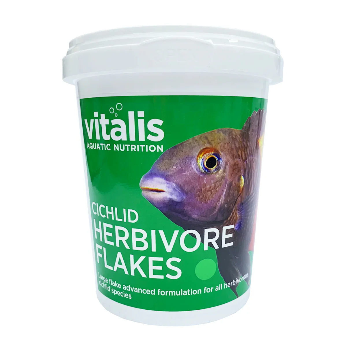 Vitalis Cichlid Herbivore Flakes - Image 2